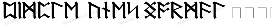 Simple Runes Normal字体转换